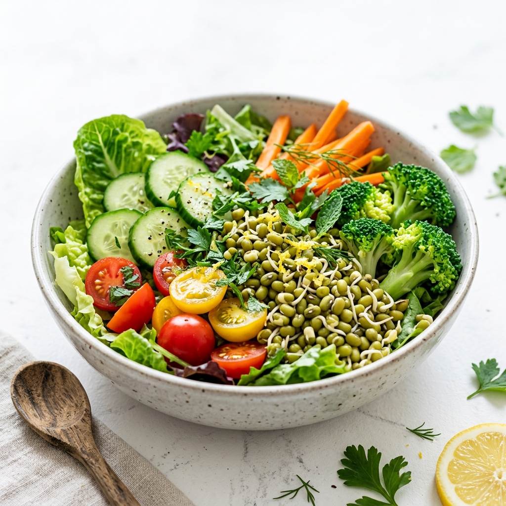 High-Fiber Salad bowl